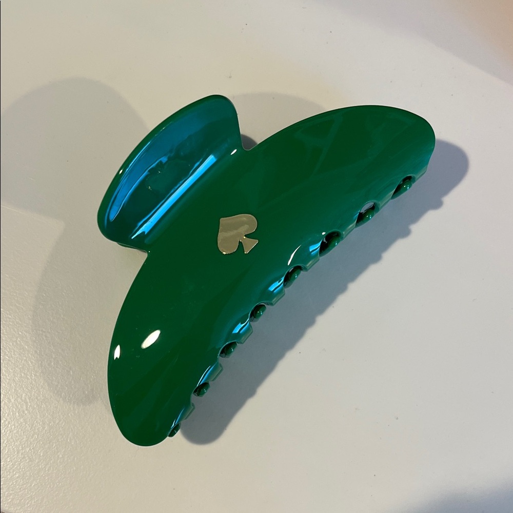 Kate Spade Green Hair Clip